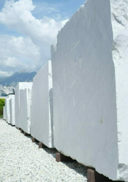 Home White carrara marble blocks featured on homepage
