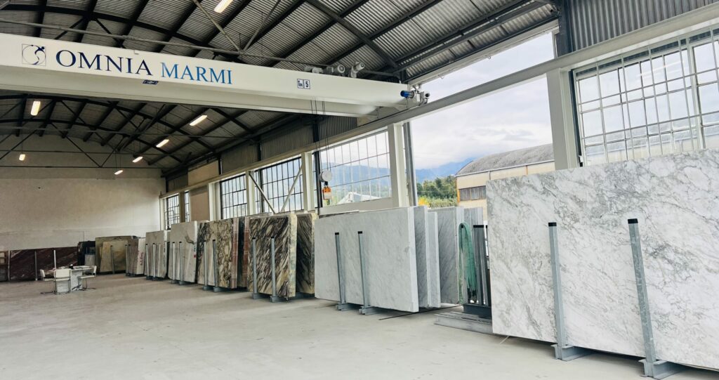 Omnia Marble showroom overview